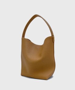 Women's Minimalist Genuine Leather Single Shoulder Hobo Bag