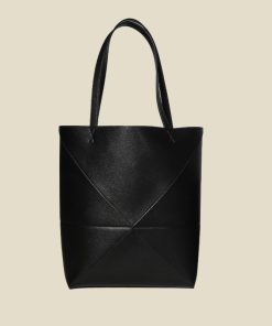 Women's Geomatric Split Cowhide Crossbody Strap Tote Bags