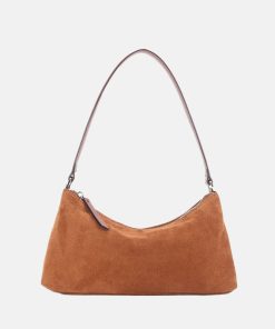 Women's Shoulder Bags in Cowhide Suede Leather
