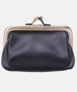 Women's Genuine Leather Mini Clutch Coin Purse